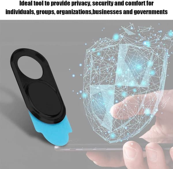 Webcam-skydd 3-pack Smalt Metall Linslock Skydd Sekretess Säkerhet för Smartphone Surfplatta Dator Bärbar Dator (Silver Svart Rosa)