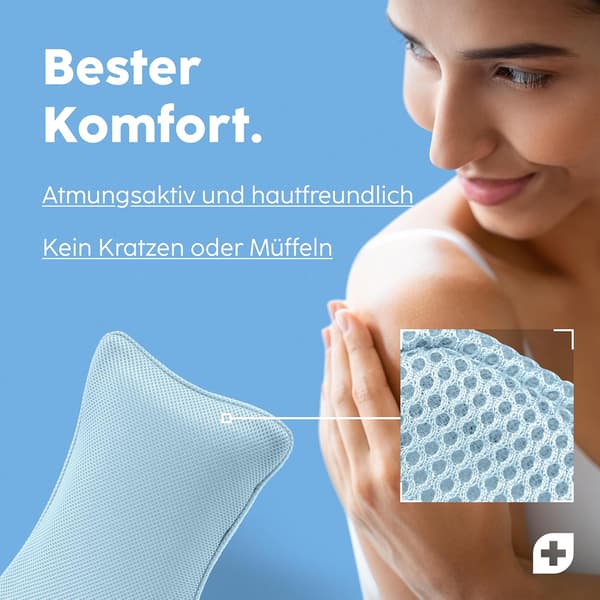 Badekarpute, badekarpute testvinner som badekarpute, nakkepute Blue