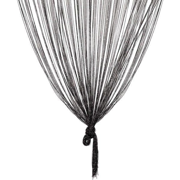 Snorrebånd Gardin 100x200cm Vægpane Vindue Dør Rum, til snor dør, myggenet