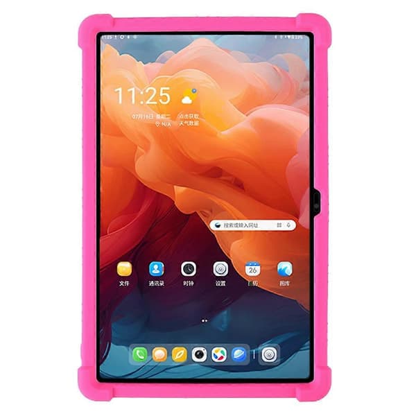 Fodral för Alldocube iPlay 60 Plus Justerbart Ställ Silikon Tablet Skyddsfodral - Rosa