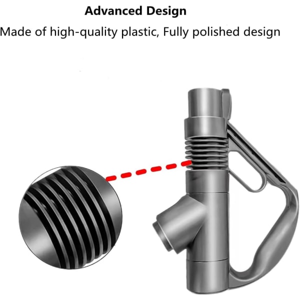 Dyson støvsuger tilbehør håndtak, Dyson DC19 håndtak, Dyson DC19 håndleddstøvsuger, Dyson DC19 allergivennlig håndtak DC23 DC26 DC29