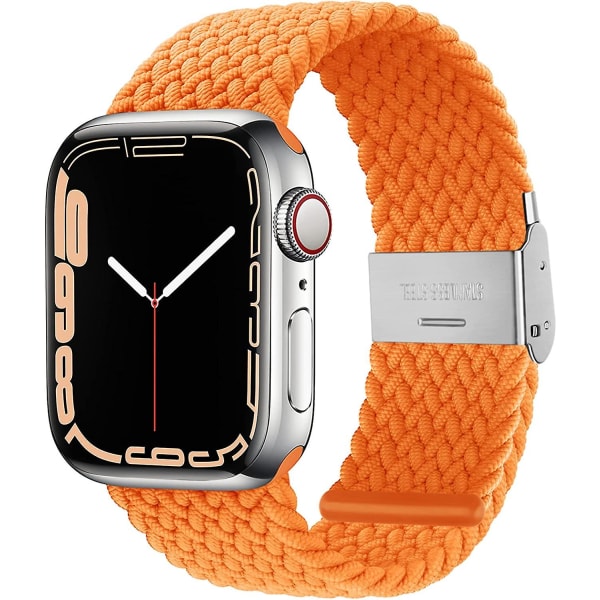 Adjustable braided single loop buckle Compatible with Apple Watch bands 38mm 40mm 41mm