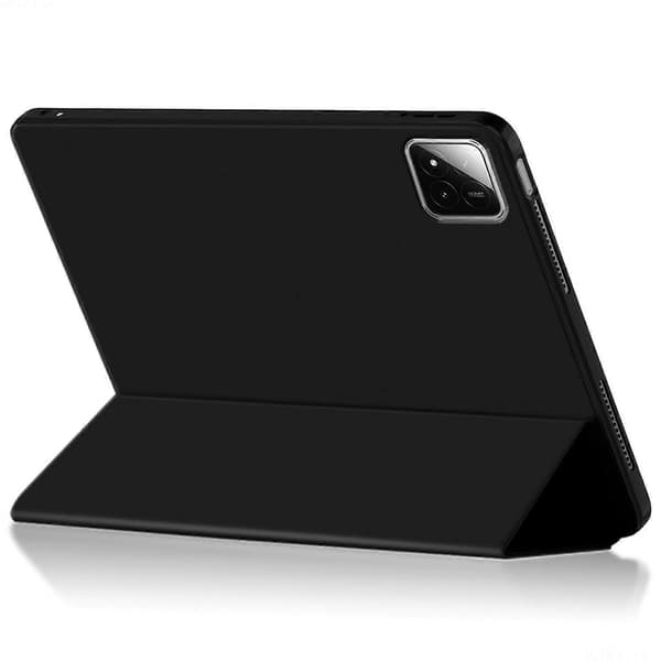 For Xiaomi Pad 7 Deksel PU Lær TPU Bakside Trifold Stativ Nettbrettdeksel Auto Våkne/Sov
