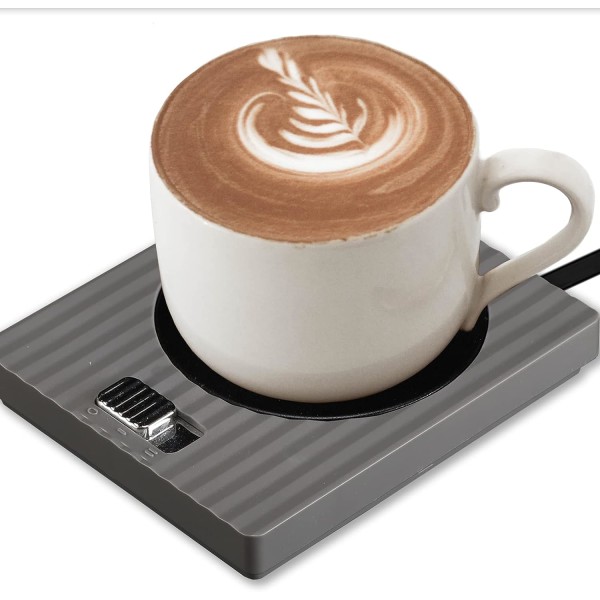 Kaffe Kop Varmer, Skrivebord Kaffe Varmer med Lys, Drikke Varmer Plade Elektrisk Smart Kop Varmer Pad, US 110V