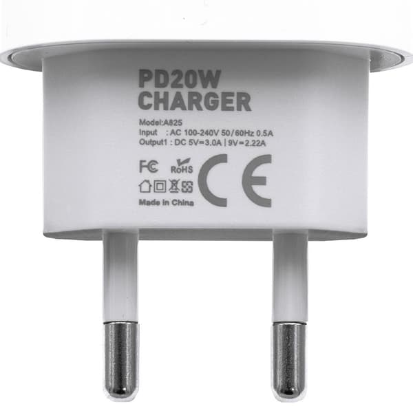 Lader til iPhone - Hurtiglader - Strømadapter+Kabel-20W USB-C