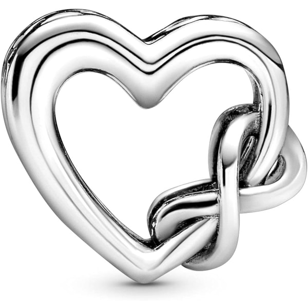 Handpärlstav lösa pärlor Infinity Heart Armband Charm