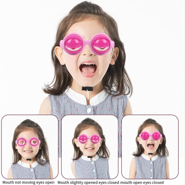 Roliga glasögon för barn, roliga glasögonleksaker, nyhet, kreativa roliga rekvisita