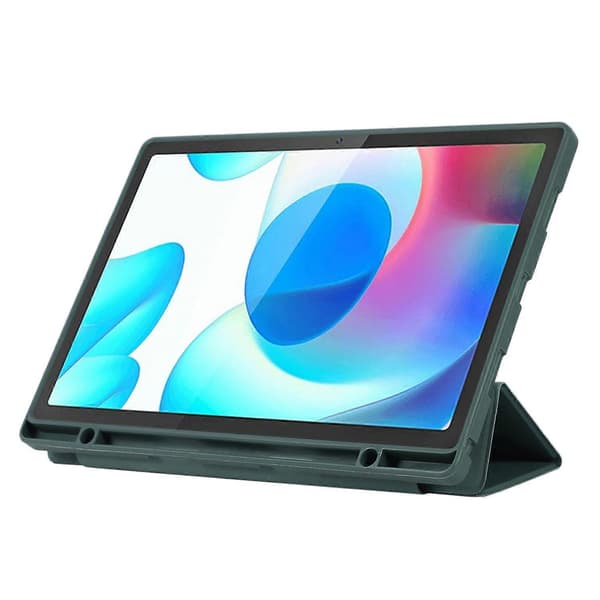 Til Samsung Galaxy Tab A9+ Etui Tri-fold Stand PU Læder Tablet Cover med Penneholder