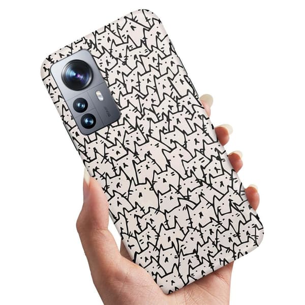 Skal / Mobilskal för Xiaomi 12 Pro - Kattgrupp