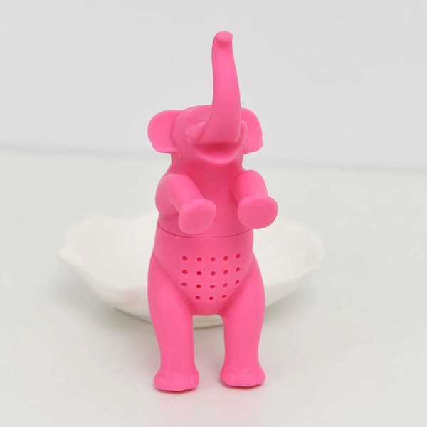 1 stk. Sød Elefant Te-infuser, Silikone Te-si