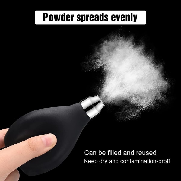 Pulversprayflaska Hårklippning Hårfiber Spray Applikator, Påfyllningsbar Spraypump Dispenser