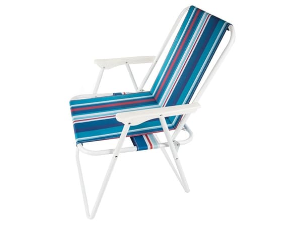 Strandstol / solseng - Stol for strand - Sammenleggbar turquoise