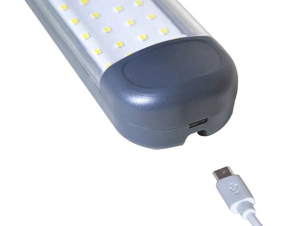 Tehokas työpajan taskulamppu 48 led cob usb koukku magneetti ladattava