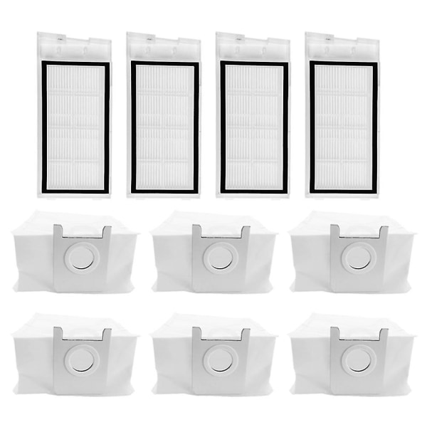 For Xiaomi Roidmi Eve Plus Hepa Filter Robot Vacuum Cleaner Dust Bag