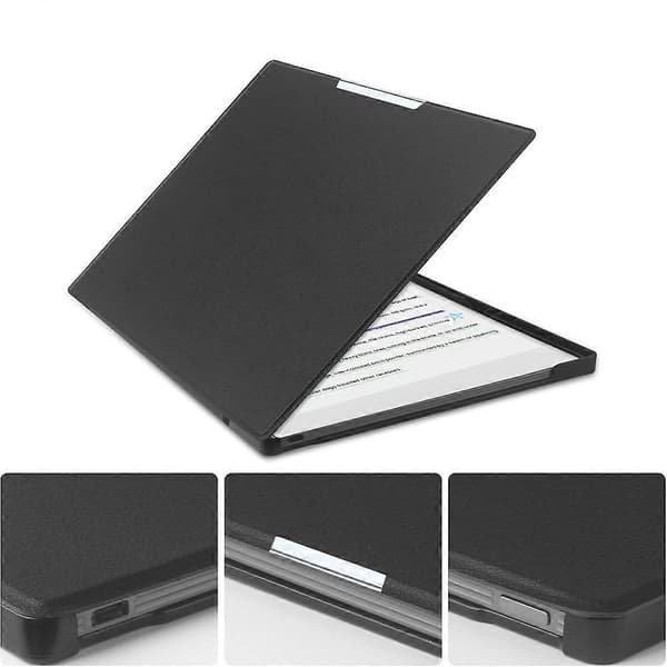 For ReMarkable Paper Pro Etui PC+PU Læder Tablet Cover med Pen Holder Auto Væk/Sov