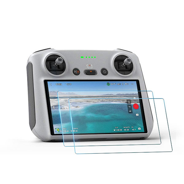 2 stk. DJI Mini 3 PRO hærdet glasfilm til DJI RC fjernbetjeningsskærmbeskyttelsesfilm