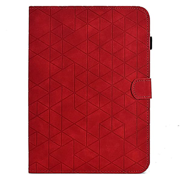 A9 Etui til Amazon Fire HD 10 (2023) med Kortpladser, Stativ og Rombeformet Læder Tablet Cover