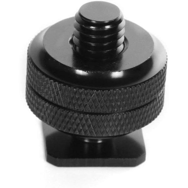 1/4 tums varm skofäste adapter stativskruv för DSLR-kamerarigg (4-pack)