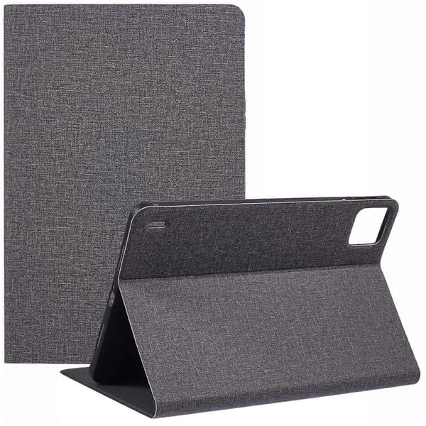 X-LEVEL Etui til Xiaomi Pad 6/Pad 6 Pro, stoftekstur læder tabletcover - Grå