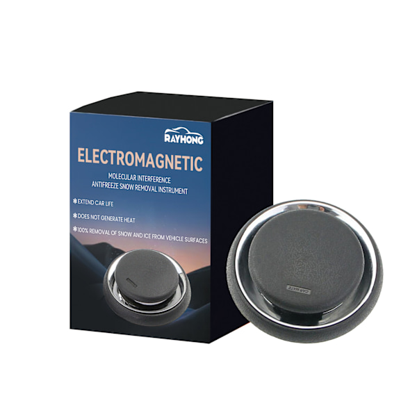 Is-Smeltning Deicer, Frostfri Elektromagnetisk Bilsnefjerningsenhed, Snefjerningsinstrument, Snefjerningsværktøj Bilsnedæmper (1 stk)