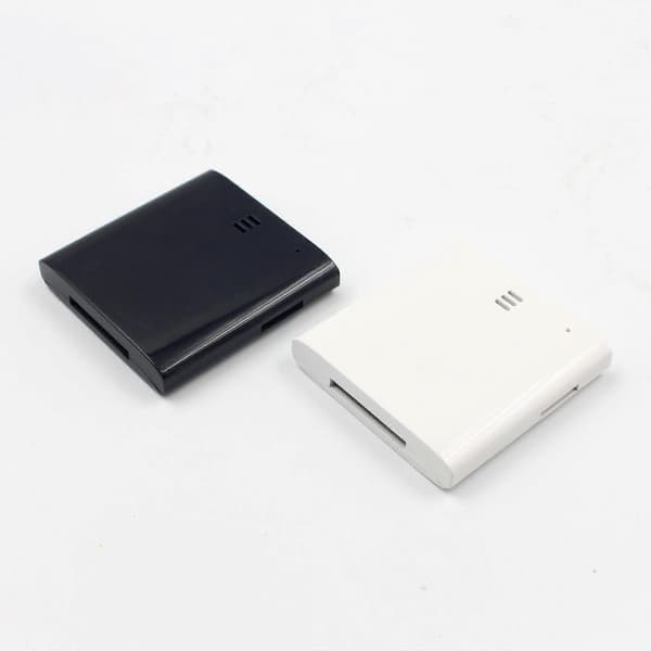 Bluetooth A2DP musikkadapter for iPod iPhone 30-pinners dokkinghøyttaler - Svart