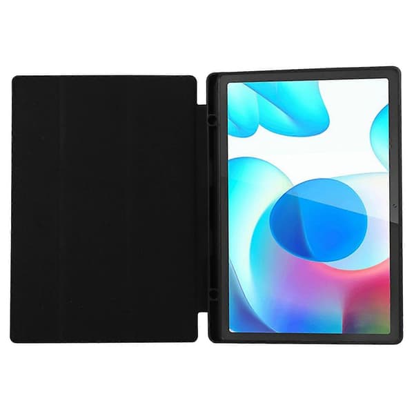 Til Samsung Galaxy Tab A9+ Etui Tri-fold Stand PU Læder Tablet Cover med Penholder
