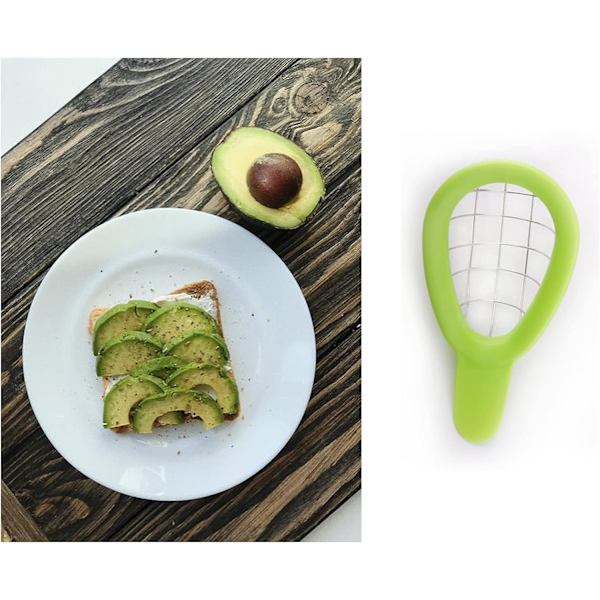 Avokadonleikkuri Kannettava Hedelmänleikkuri Kestävä Hedelmälihan Erotin Hyvillä Oteilla Salaattiin Guacamoleen ja Muuhun Avokadoruokaan