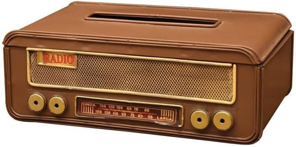 Serviettboksholdere Rektangulær holder Retro Serviettboksdeksler Serviettpapirholder