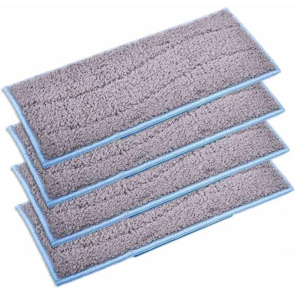 Set med 4 återanvändbara tvättbara moppar för Braava Jet M6134