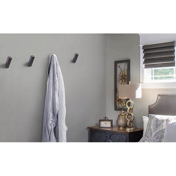 Sort håndklæde krog SUS 304 rustfrit stål moderne sort væg krog Heavy Duty Robe Hook