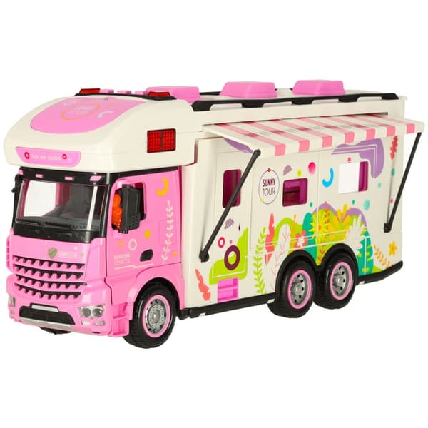 RC autocamper 2.4GHz pink
