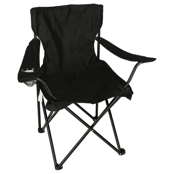 Campingstol / Fiskestol - Hopfällbar black