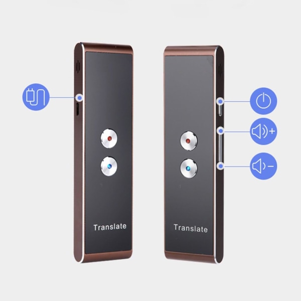T8 Intelligent Voice Translator, Real-time Language Translator, 2.4G Wireless Voice / Text Learning