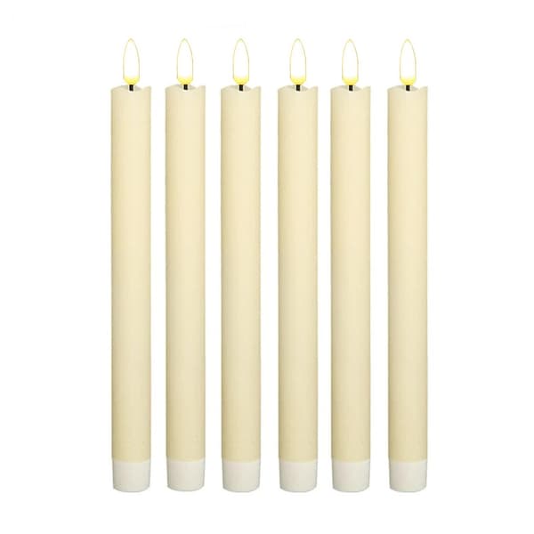 LED-valot kaukosäätimellä - 6 kpl