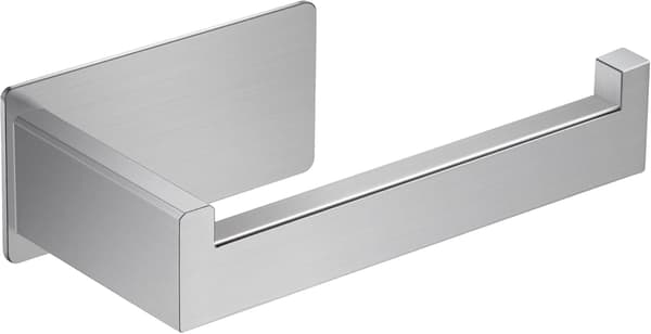 Toiletpapirholder, uden boring, rustfrit stål toiletrulleholder til badeværelse