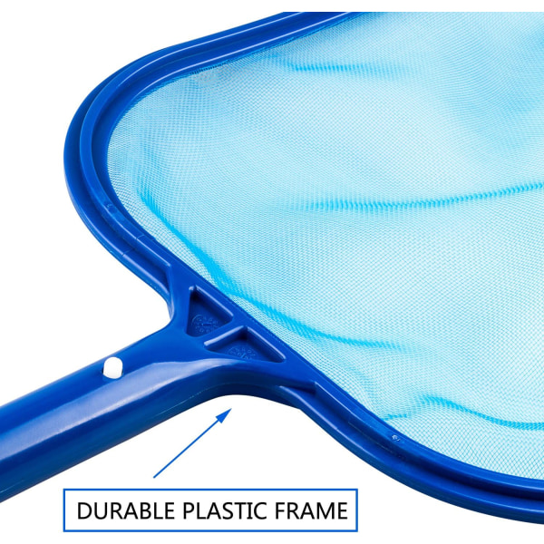 Blad Skimmer Mesh Swing Pool Skimmer I Jord Pool Vedligeholdelse - Fint Mesh - Til Rengøring Af Pools, Varme Bade