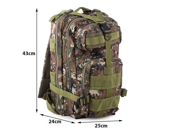 Militärväska / Ryggsäck - 30L green