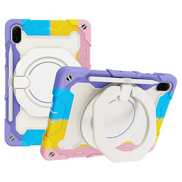 Etui til Honor Pad X9/Pad X8a med støttefod PC+Silikone Stødsikkert Robust Tablet Cover