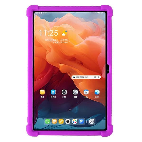 Fodral för Alldocube iPlay 60 Plus Justerbart Ställ Silikon Tablet Skyddsfodral - Lila