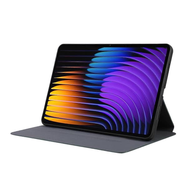 Støtsikkert PU-skinn tablettdeksel med stativ for Xiaomi Pad 7/7 Pro - Grønn