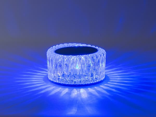 Fjernstyrt LED-lampe - Bordlampe Krystall - RGB