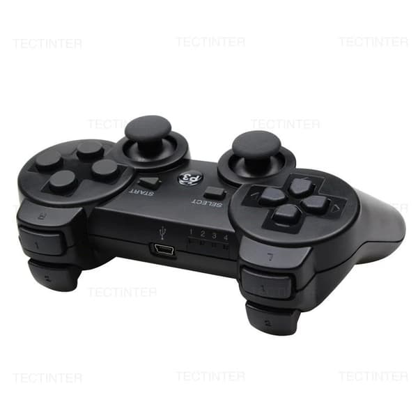 2-pack - Trådlös handkontroll - Handkontroll för PS3-kompatibel 2-Pack