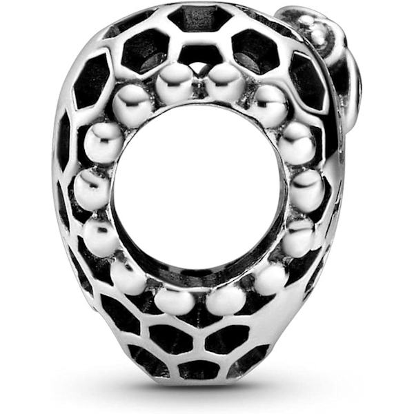 Cupronickel Love Bee Bead Happy Bee Hive Heart Armbånd Charm
