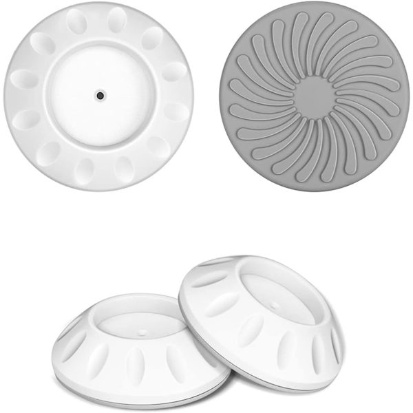Stykker Snap Baby Wall Protectors, gjengede pin-stenger, baby sikkerhetsbuffere for dørtrapper, for dører, vegger, kjæledyrtrapper, babyport
