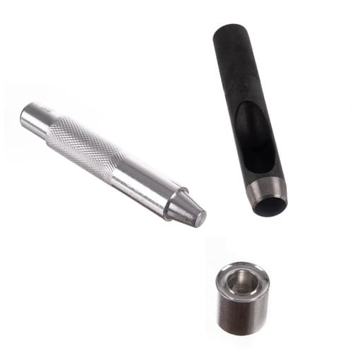 Reparationssæt til presenning - 12 mm - Baldakinreparation - 100 stk.