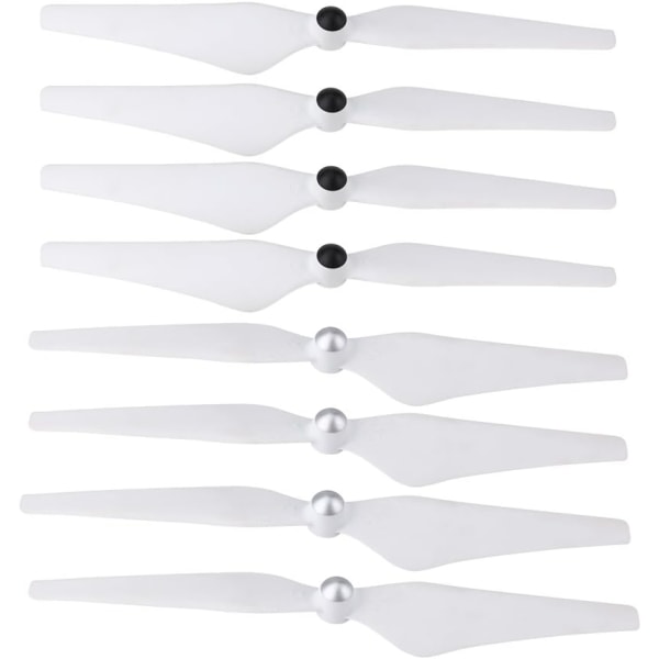 Propeller Drone Blade, 8 stk. CW CCW Selvlåsende Plast Propeller Blade Quadcopter Propeller Blade Kit