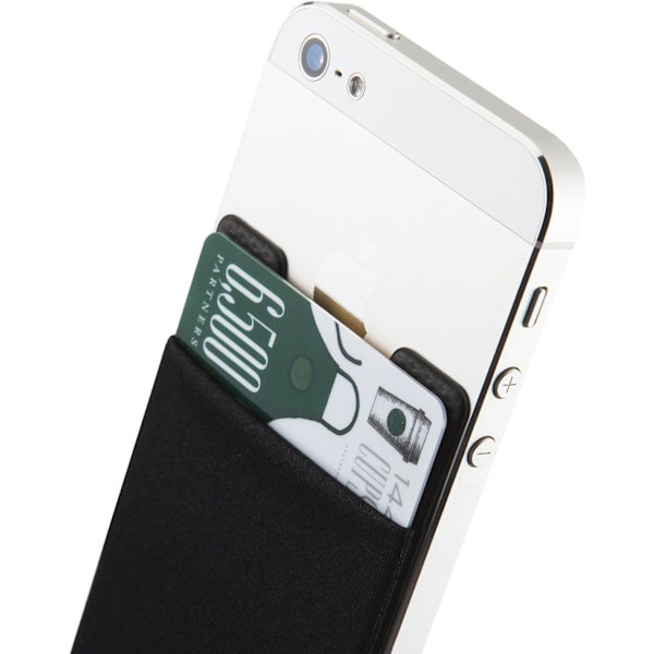 Kortinpidike, liimattava lompakko, joka toimii iPhone-lompakkokotelossa, iPhone-kotelo, jossa on kortinpidike