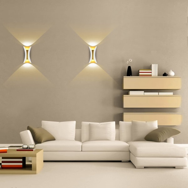 10W Kreativ Moderne LED Væglampe Væg Lys Vandtæt IP65 Aluminium LED Væg Vasker Indendørs Udendørs Soveværelse Stue