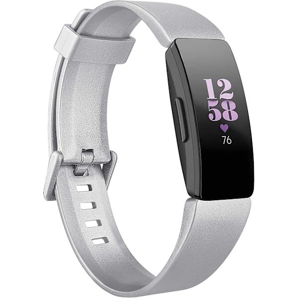 Kompatibel med Fitbit Inspire-rem - Vattentäta mjuka sportarmband för ersättning 4 st