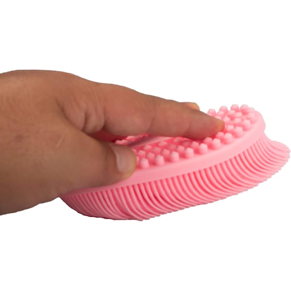 Silikon Kroppsskrubb Exfolierande Duschbad Kroppsborste 2-pack
